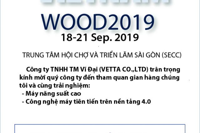 Triễn Lãm Quốc Tế VietnamWood lần thứ 13 về Máy Móc và Thiết Bị Công Nghiệp Chế Biến Gỗ