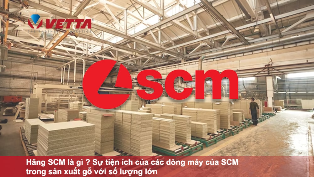 What is SCM? What are the benefits of SCM's machines in large-scale wood production?
