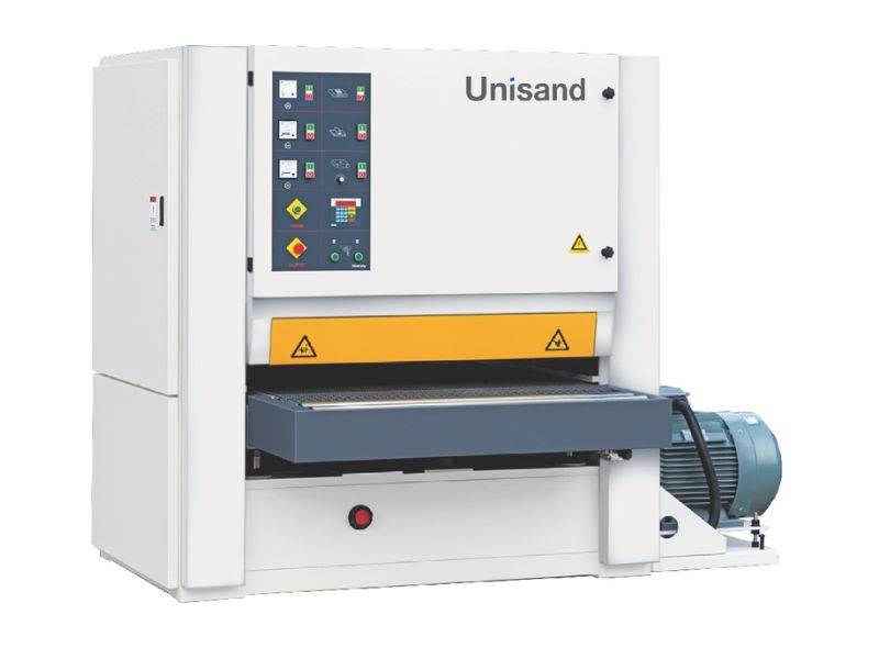 The basic operating principle of the Unisand brush sanding machine