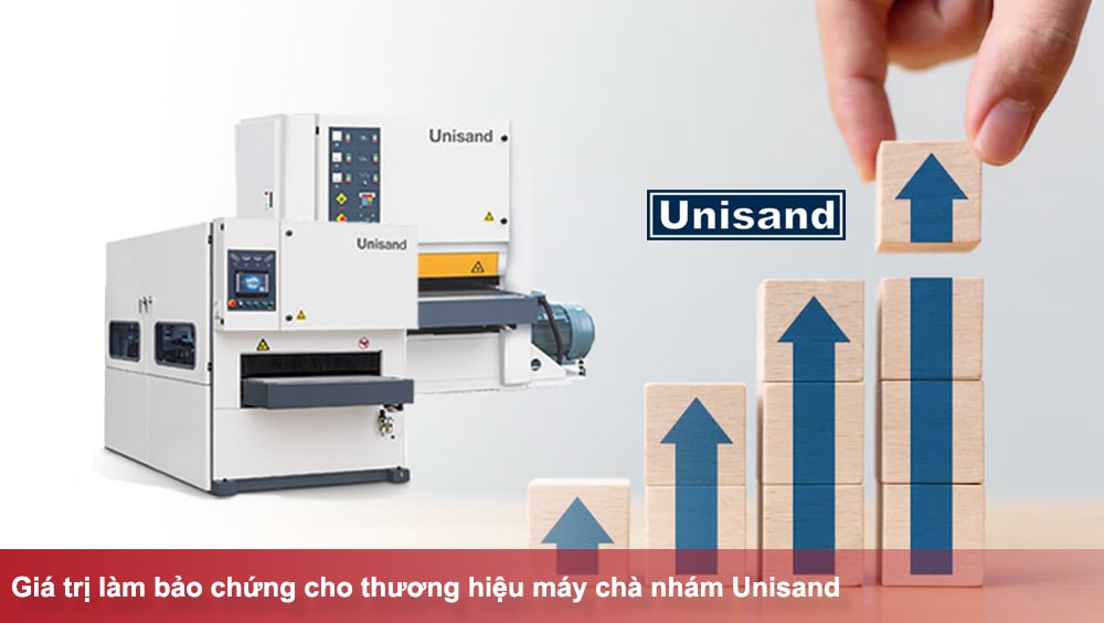 The value of Unisand sanding machine brand as a guarantee