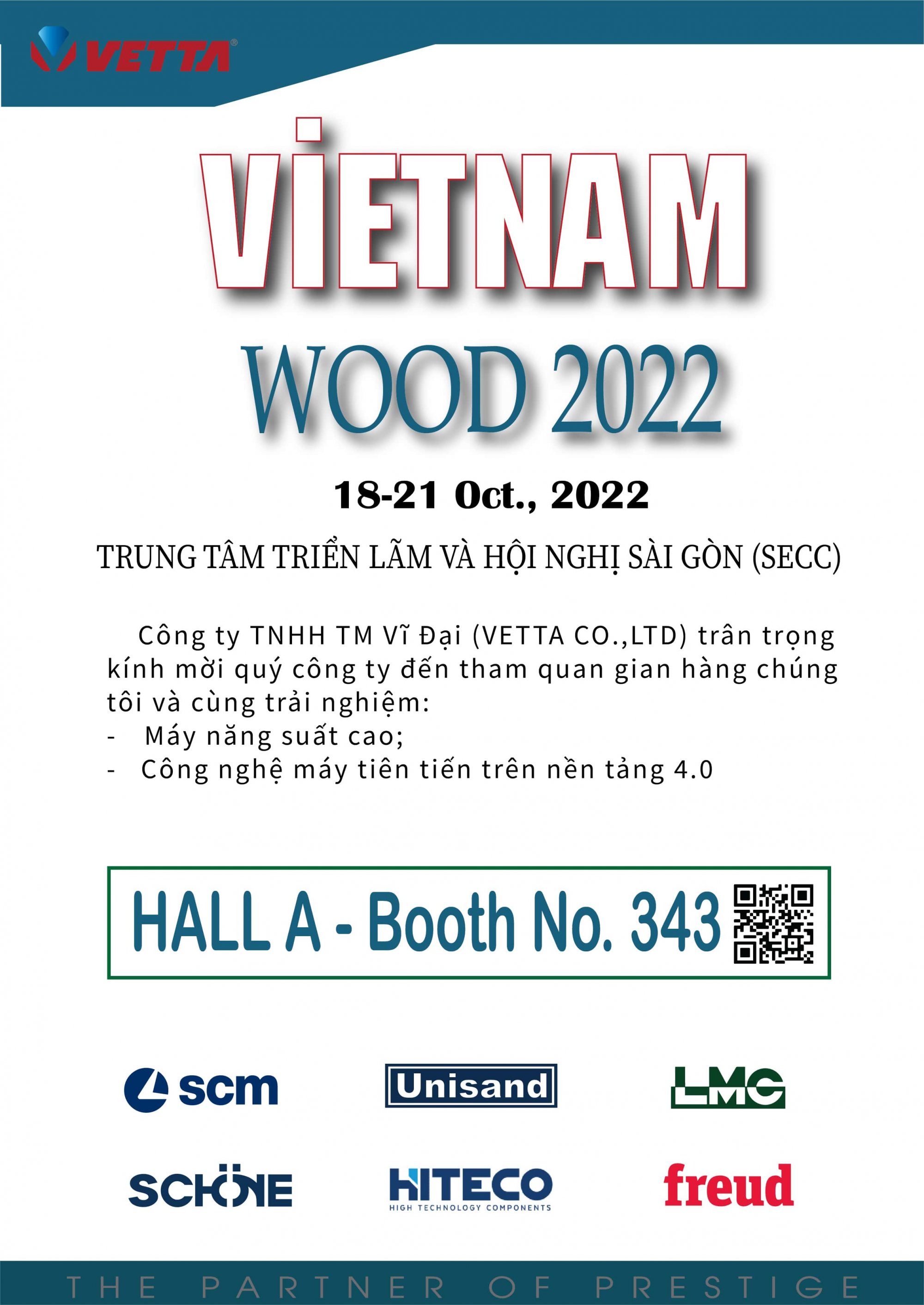 The 14th International VietnamWood Exhibition for Woodworking Machinery, Equipment and Supporting Industries