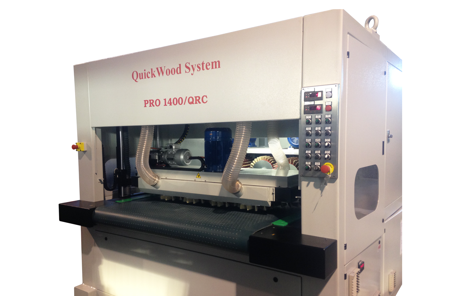 Quickwood rotating brushing machine PRO + QRC