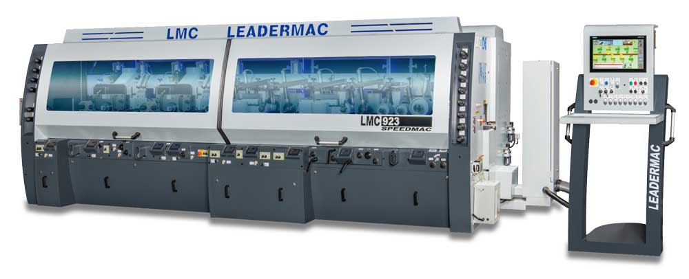 Máy bào 4 mặt Leadermac LMC SPEEDMAC 60~80 m/min Jointed