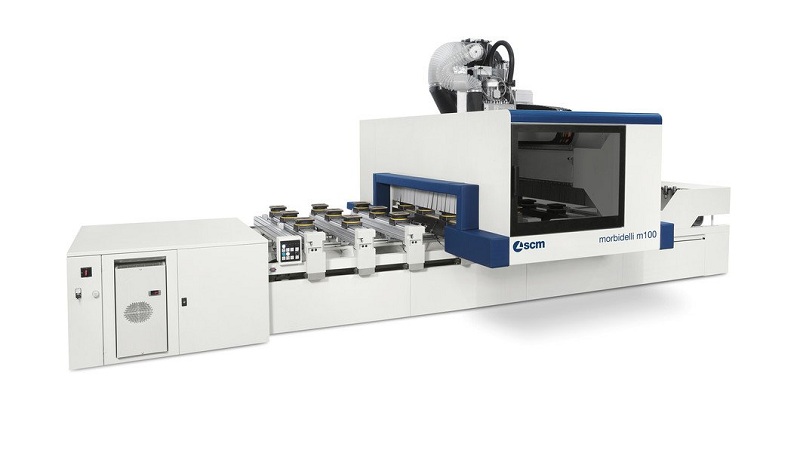 SCM Morbidelli M100 is a CNC center machine